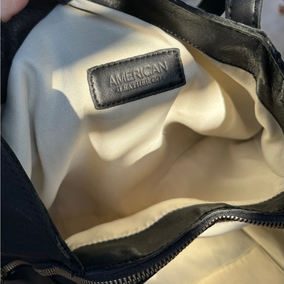 AMERICAN LEATHER CO. Cleveland Triple Entry Shopper! - Picture 5 of 13